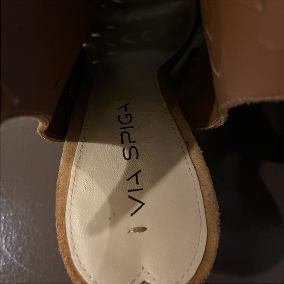 Via Spiga  wedge mules 3 1/4" Heel Size 8.5 - Picture 2 of 7